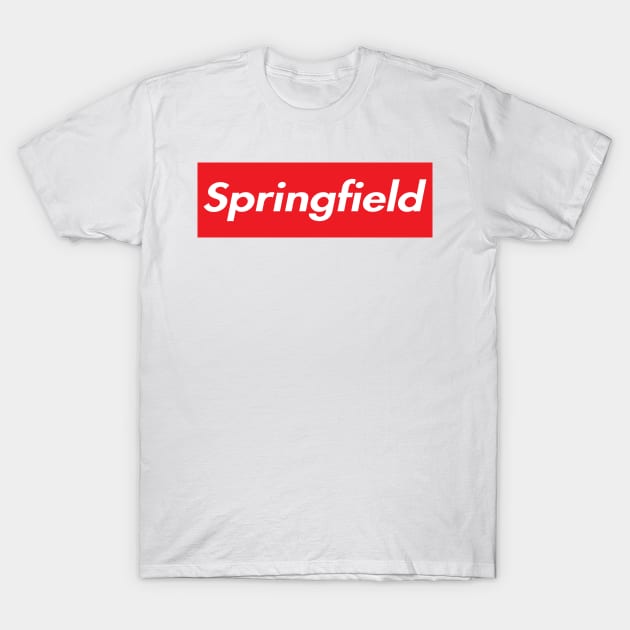 SPRINGFIELD SUPER USA LOGO T-Shirt by elsa-HD